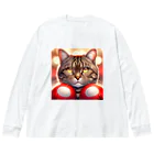 Super__Catのファイトキャット Big Long Sleeve T-Shirt