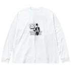 NamataのMagic from your fingertips - Smoke Artist Big Long Sleeve T-Shirt