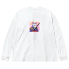 Kousuke2の猫侍 Big Long Sleeve T-Shirt