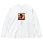 namuhatimanの走っているライオン Big Long Sleeve T-Shirt