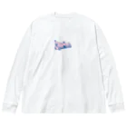 sansamのねこごろり Big Long Sleeve T-Shirt