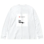 Sounds Focus&RelaxのMy Status(Dying) ビッグシルエットロングスリーブTシャツ