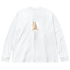 saiakunの今日も元気なハオchanのチャームポイント Big Long Sleeve T-Shirt