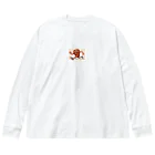 HigeSoriMusumeの焼き肉カルビくん Big Long Sleeve T-Shirt