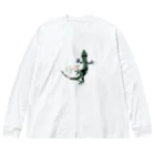 モリ屋のヤモモ Big Long Sleeve T-Shirt