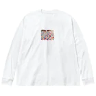 sansamのからふるえのぐ Big Long Sleeve T-Shirt