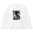 PABUROの美男子 Big Long Sleeve T-Shirt