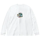 風来のSharkなヤツ!! Big Long Sleeve T-Shirt