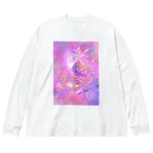 𝙥𝙤𝙬𝙖𝙧𝙮の魔法のピンクドラゴン🐉🩷✨ Big Long Sleeve T-Shirt