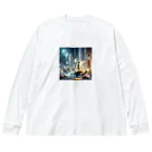 太陽の手の水の妖精 Big Long Sleeve T-Shirt