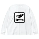 Iku6710のSPEED Big Long Sleeve T-Shirt