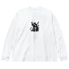 TUDOIの推志武士　捌 Big Long Sleeve T-Shirt