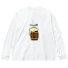 cocomomo777のBeer樽 ビッグシルエットロングスリーブTシャツ