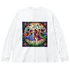 かるるんショップの妖精の舞シリーズ　祝福 Big Long Sleeve T-Shirt