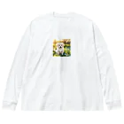 DOG SHOP🐕のふわふわワンちゃんグッズ Big Long Sleeve T-Shirt