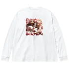 Chimetimeの桜と子猫 Big Long Sleeve T-Shirt