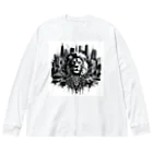 Overdrive Oasis-オーバードライブオアシス-のUrban Jungle Majesty Big Long Sleeve T-Shirt