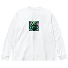 ANIMONSTALSのグリーン・モンスタル@tコックピット Big Long Sleeve T-Shirt