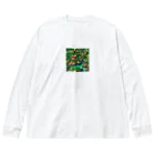 tentetenの森の冒険中 Big Long Sleeve T-Shirt