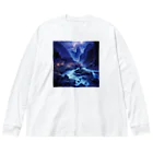 AQUAMETAVERSEの夜景　なでしこ1478 Big Long Sleeve T-Shirt