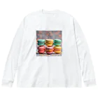 kiko505のマカロン Big Long Sleeve T-Shirt