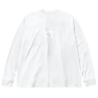 yaseipokemonのアジの三枚おろし ビッグシルエットロングスリーブTシャツ