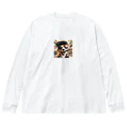 キャップ犬専門店のキャップ犬5 Big Long Sleeve T-Shirt