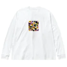 ken03のフリージア Big Long Sleeve T-Shirt