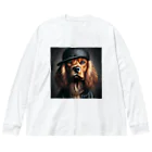 キャップ犬専門店のキャップ犬12 Big Long Sleeve T-Shirt