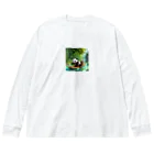 nagisa_riumanの冒険パンダ Big Long Sleeve T-Shirt