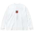 やま　イラストレーター　HEXA NET 販売美麗イラストレーター描きますのアイスクリーム Big Long Sleeve T-Shirt