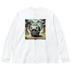 AI妖怪大図鑑のトースター妖怪　こげちん Big Long Sleeve T-Shirt