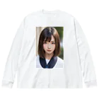 アニメイトのAI美女collection Big Long Sleeve T-Shirt