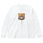 メアリーのスリリングなリズムを奏でるドラム🥁 Big Long Sleeve T-Shirt