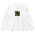 Karokaronすとあのタイガーカメラマン Big Long Sleeve T-Shirt