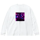 パワドラのDJロボット2 Big Long Sleeve T-Shirt