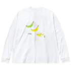 すず乃のa banana progress ビッグシルエットロングスリーブTシャツ