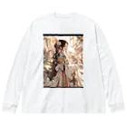 AQUAMETAVERSEの東洋のお姫様　なでしこ1478 Big Long Sleeve T-Shirt