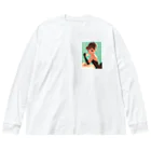 AQUAMETAVERSEのティファニーでお茶を　Hime  2530 Big Long Sleeve T-Shirt