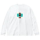 77 NOAの地雷系女子 Big Long Sleeve T-Shirt