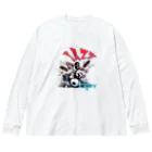 Sachi0625のビート・ブラスト・ドラマー Big Long Sleeve T-Shirt