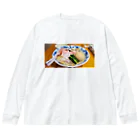 Japanstreetのラーメン　旨い　激うまラーメン　塩味 Big Long Sleeve T-Shirt