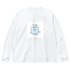 abc villageのじろにゃん Big Long Sleeve T-Shirt