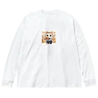 子猫カーニバルの子猫がパンとミルクを運んでくれました Big Long Sleeve T-Shirt