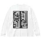 tsukino-utenaのJOMON QR ビッグシルエットロングスリーブTシャツ