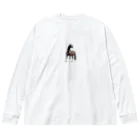 nono_0703のサングラス・ウマ Big Long Sleeve T-Shirt