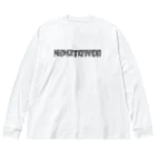 NeoHorrorStoreのコインランドリー beige Big Long Sleeve T-Shirt