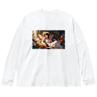 UNIQUE〜AIアートショップ〜の花の妖精① Big Long Sleeve T-Shirt