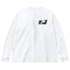 【ボウリング】プロショップDGのモノクロ プロショップDG Big Long Sleeve T-Shirt