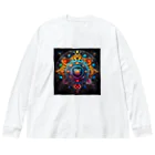 AQUAMETAVERSEの幸福、安定の印　なでしこ1478 Big Long Sleeve T-Shirt